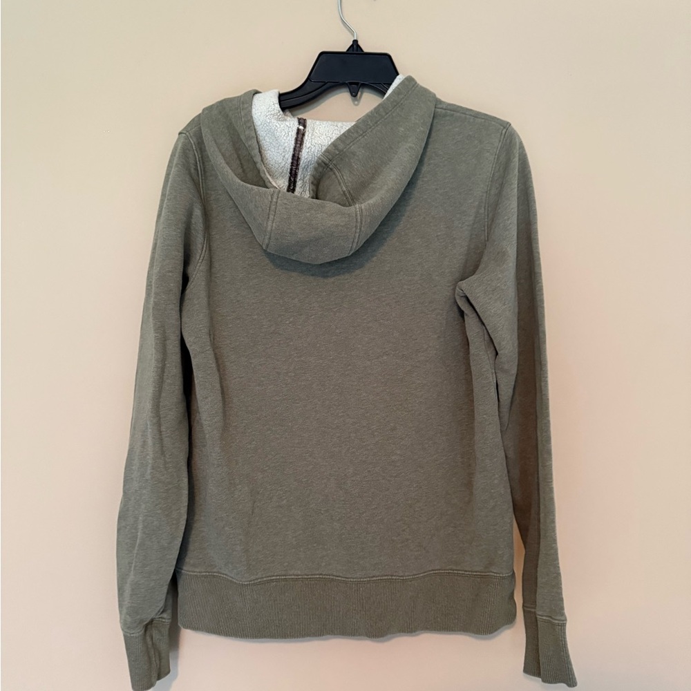 Under Armour Gray Hoodie with White Lining - Picture 2 of 3